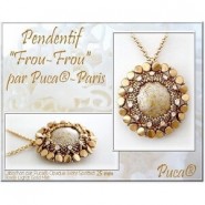 Free pattern Par Puca® Beads - Pendant Frou-Frou